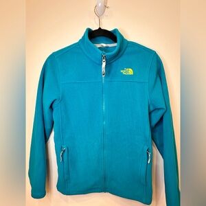 The North Face Turquoise Fleece Jacket